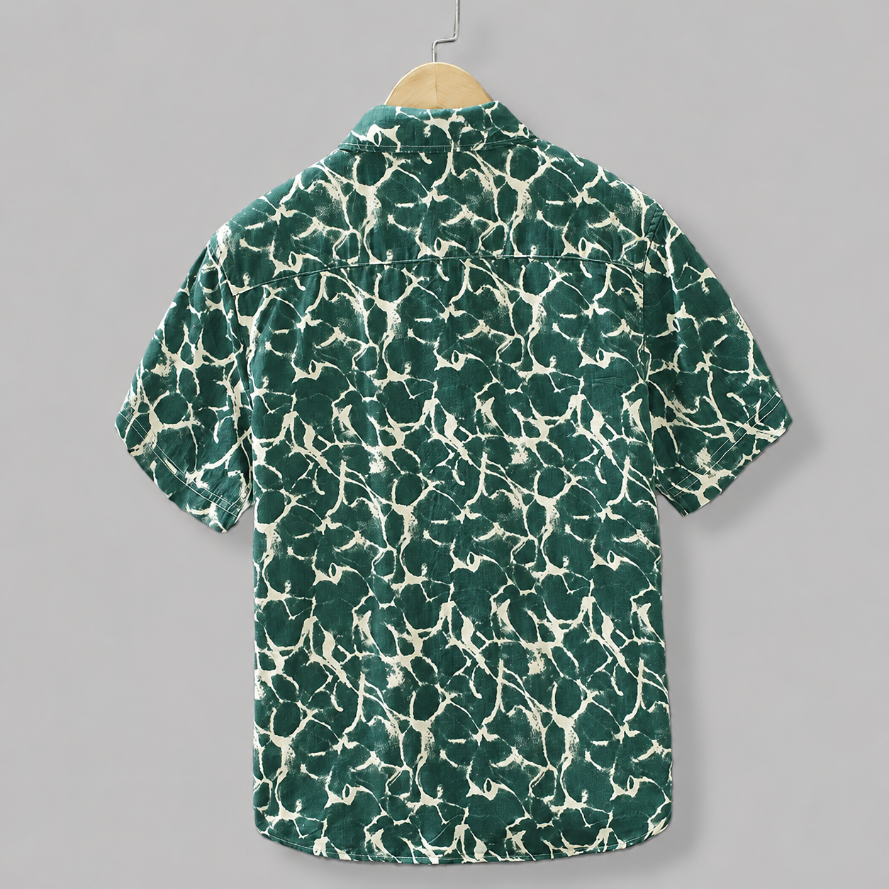 Ocean Ripple Button Up