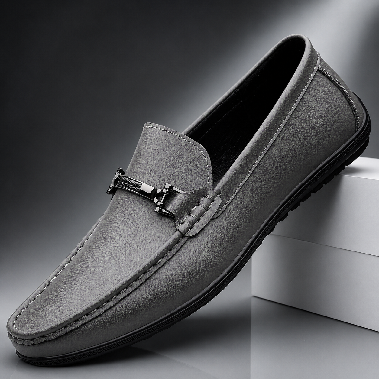 Verona Horsebit Leather Loafers