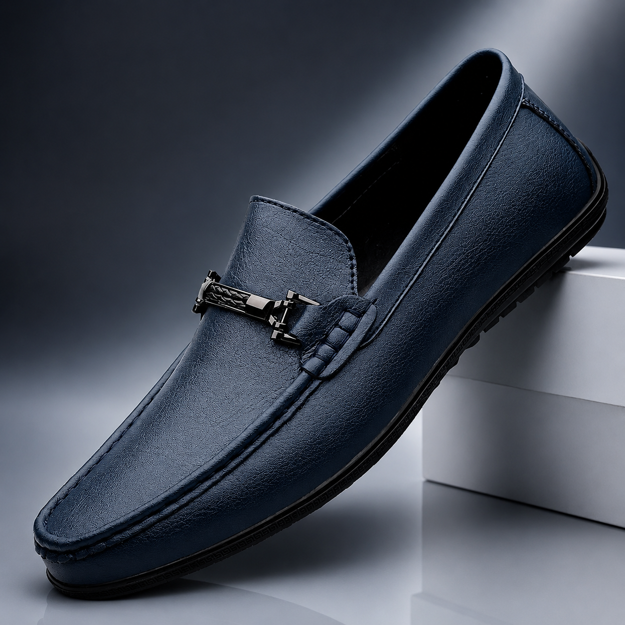 Verona Horsebit Leather Loafers