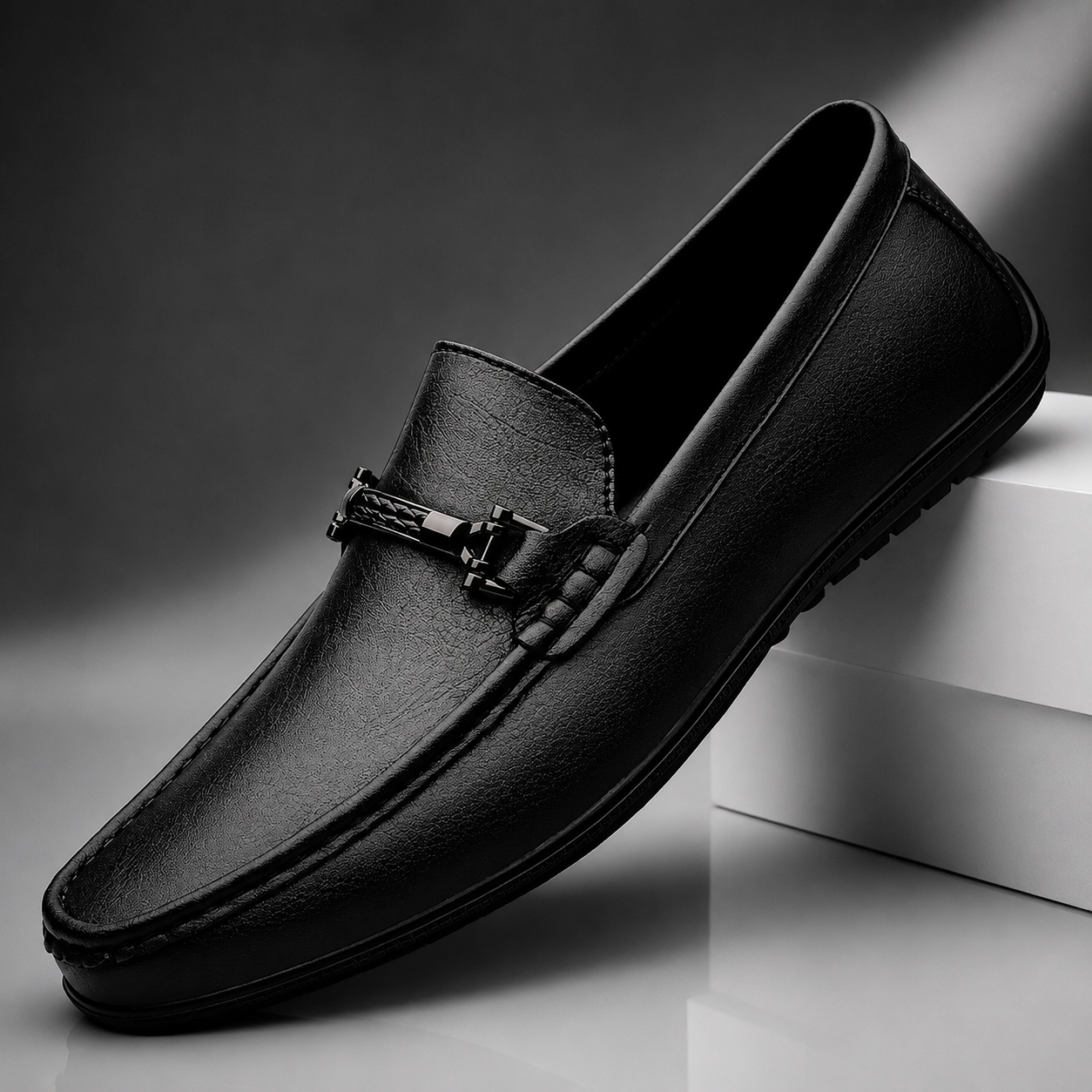 Verona Horsebit Leather Loafers