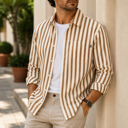Westport Long Sleeve Stripe Shirt