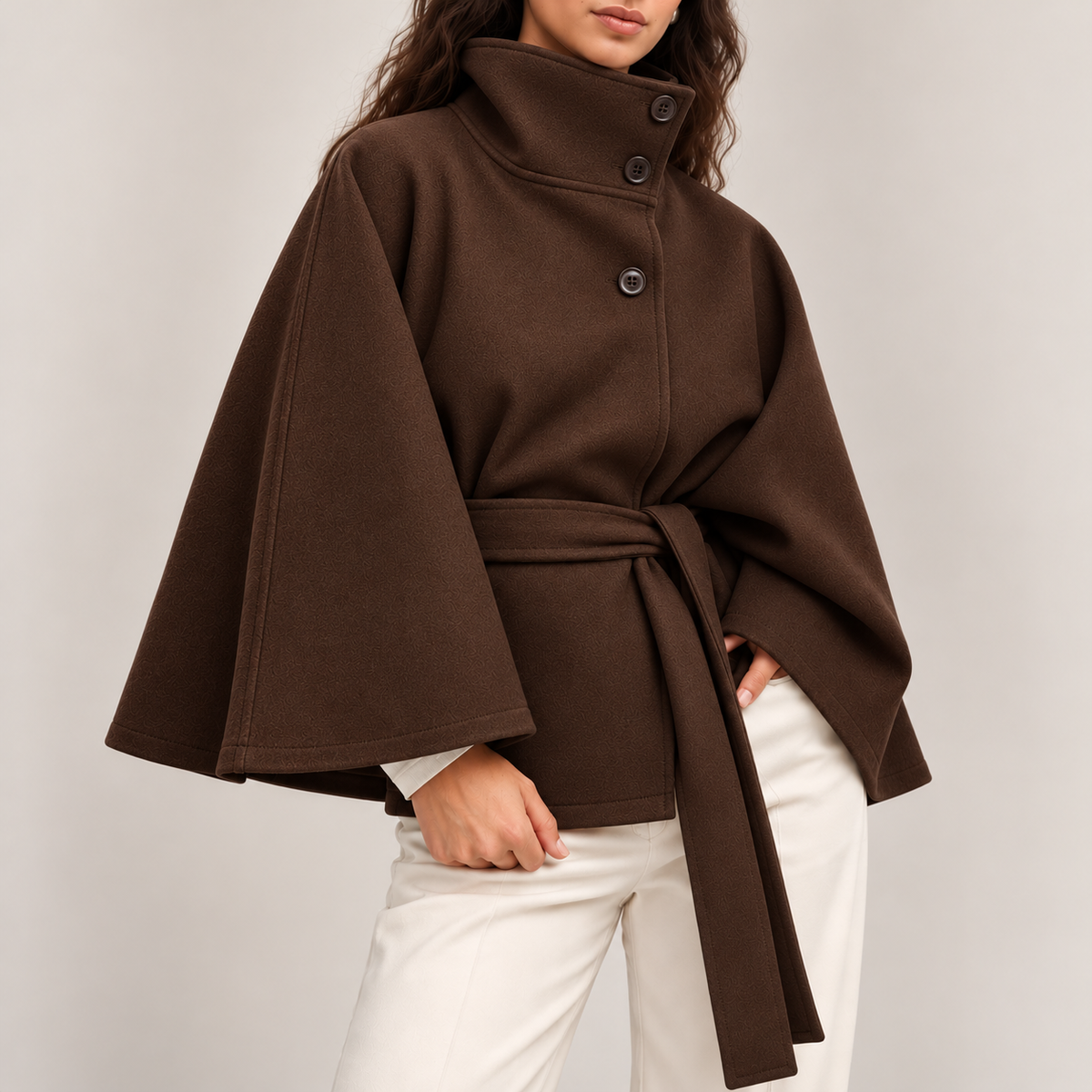 Vivienne Belted Pea Coat