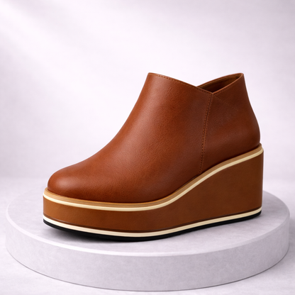 Alina Platform Wedge Boots