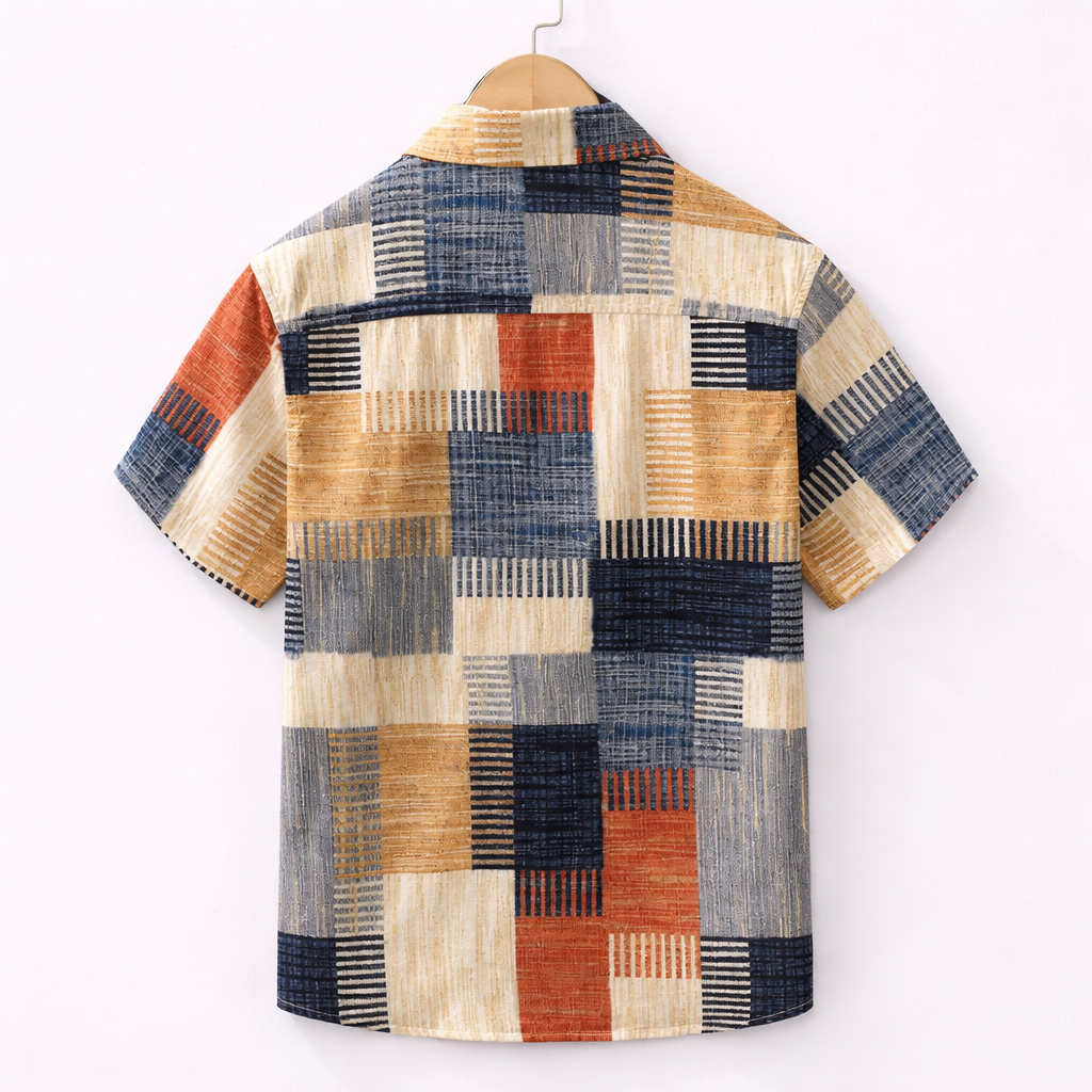 Harrison Patchwork Shirt