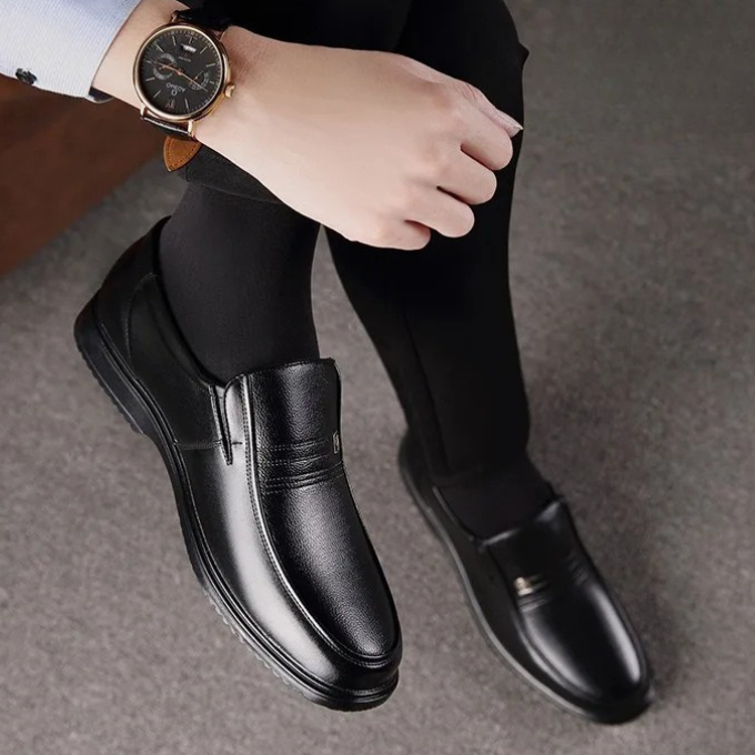 Benton Leather Loafers