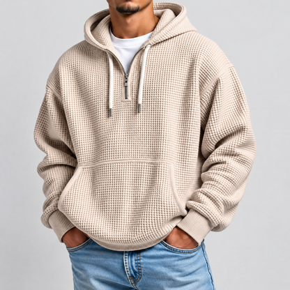 Mason Waffle Knit Hoodie
