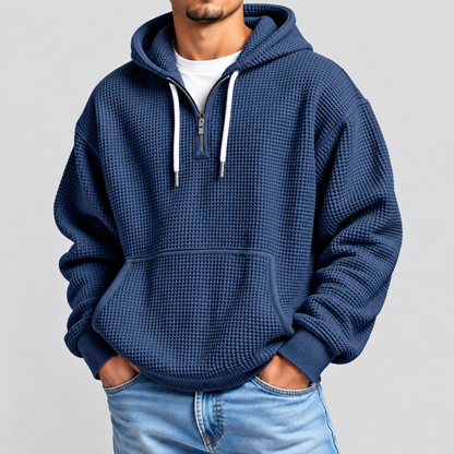 Mason Waffle Knit Hoodie
