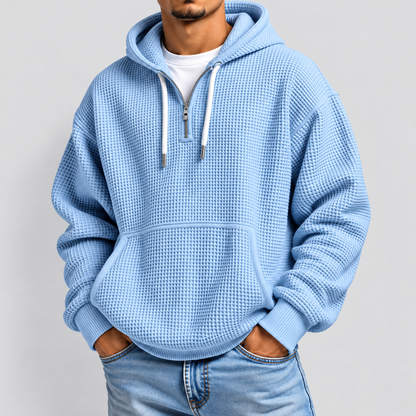 Mason Waffle Knit Hoodie