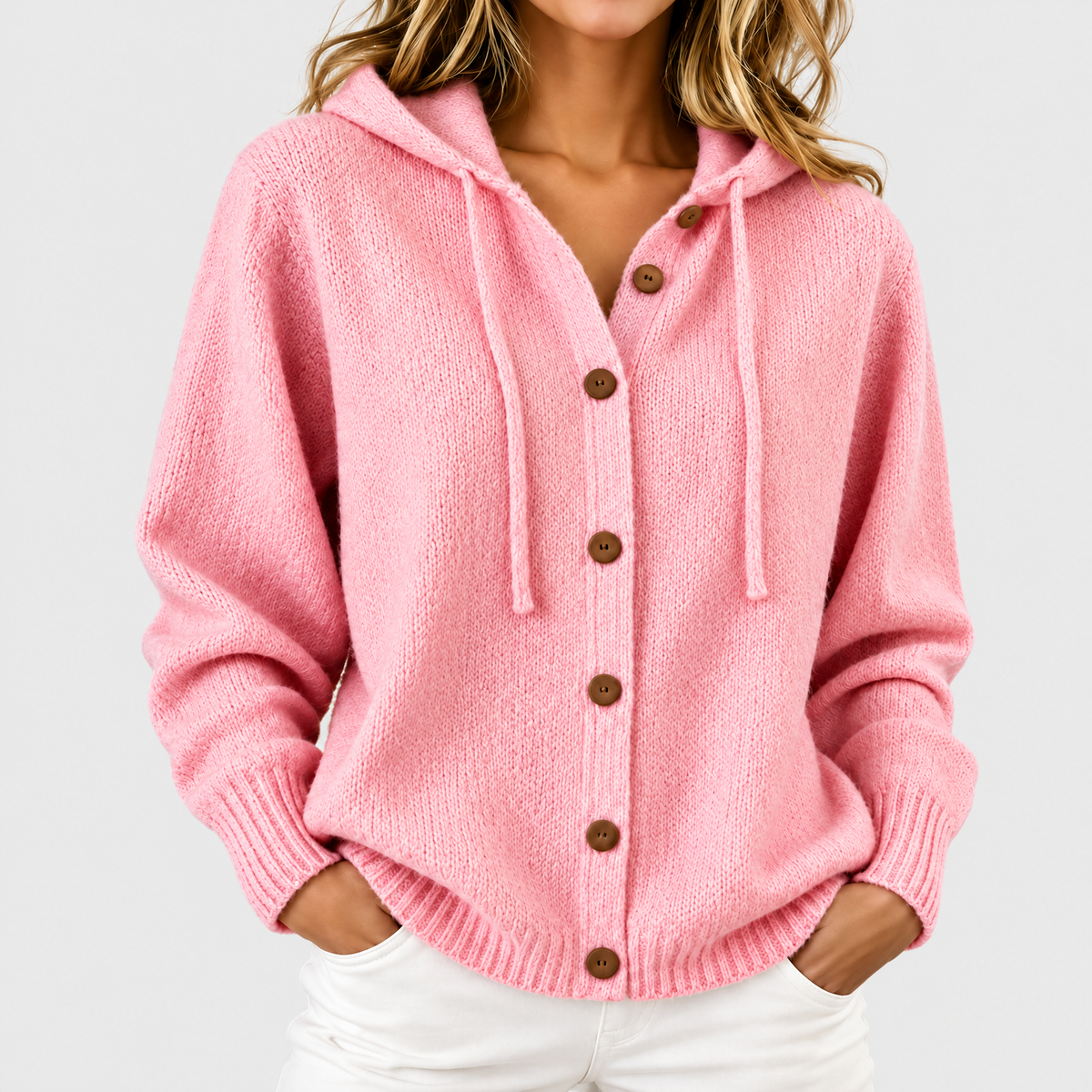 Sienna Knit Hoodie Cardigan