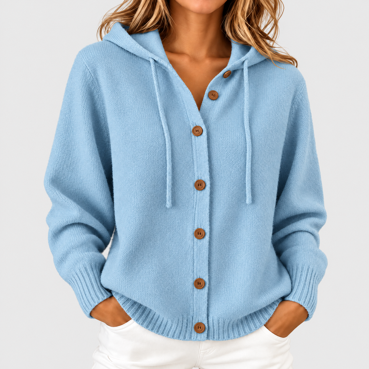 Sienna Knit Hoodie Cardigan
