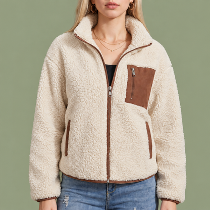 Elise Sherpa Fleece Jacket