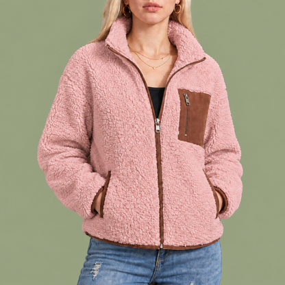 Elise Sherpa Fleece Jacket
