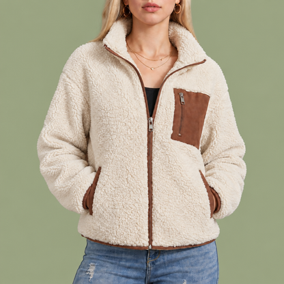 Elise Sherpa Fleece Jacket
