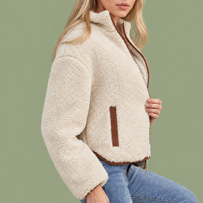 Elise Sherpa Fleece Jacket