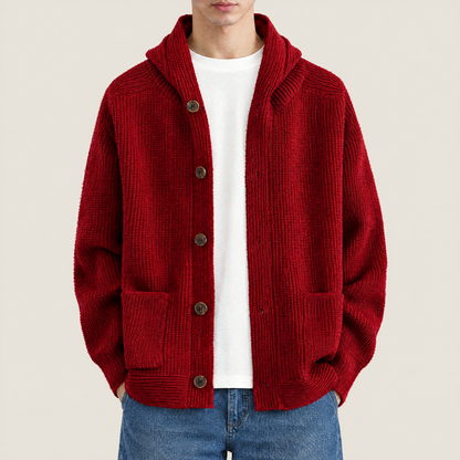 Hudson Hooded Knit Cardigan