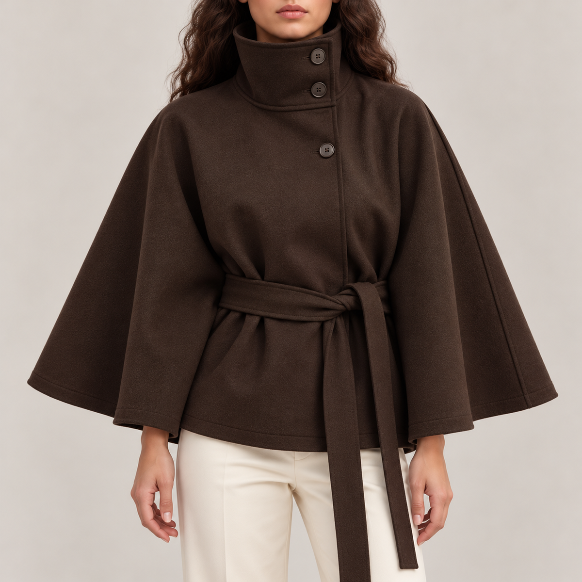 Vivienne Belted Pea Coat