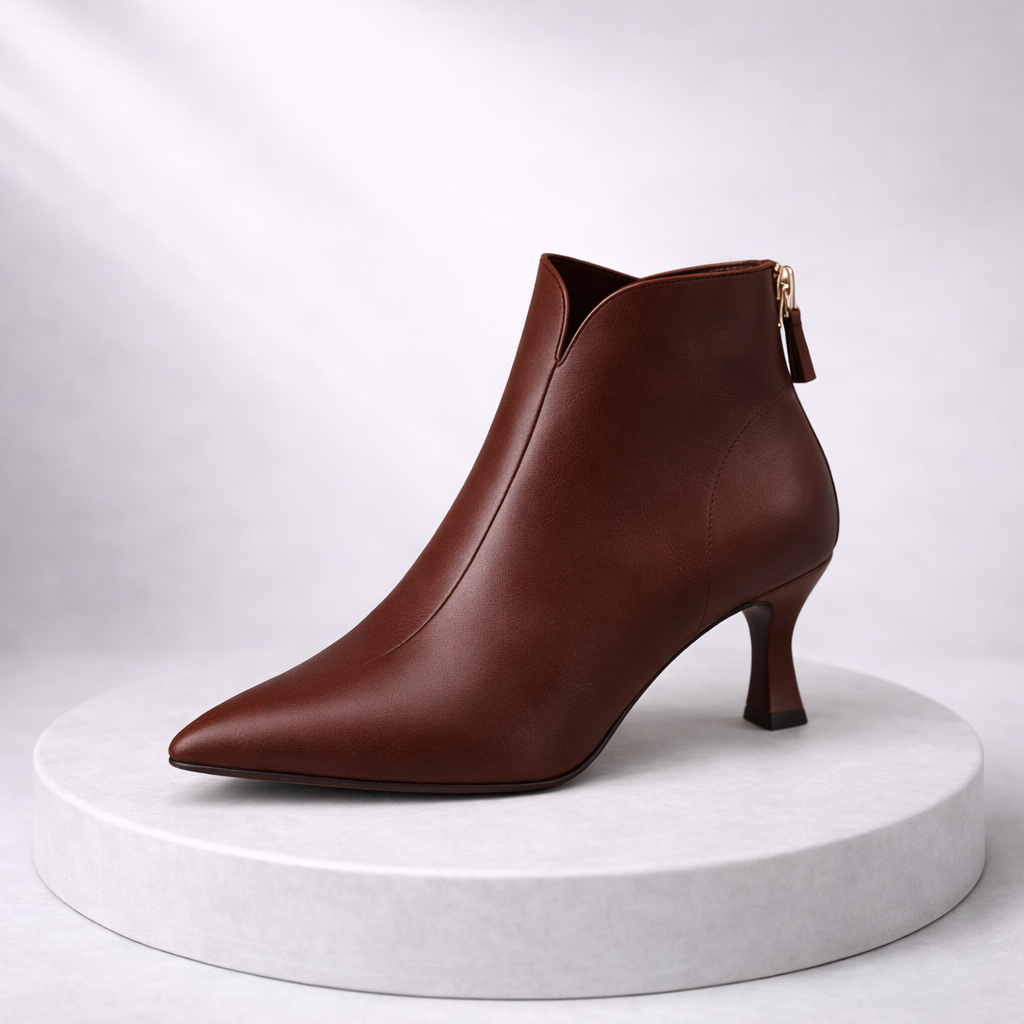 Emilia Pointed Toe Ankle Boots