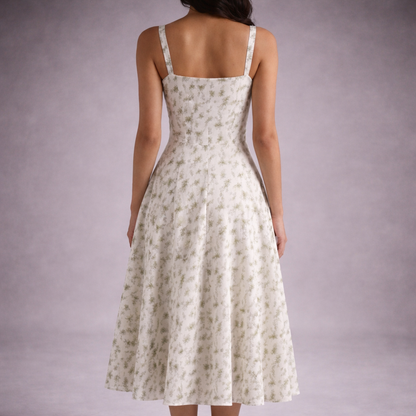 Jasmine Floral Midi Dress