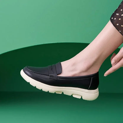 Florence Orthopedic Leather Loafers