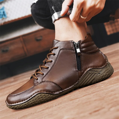 Frontier Leather Boots