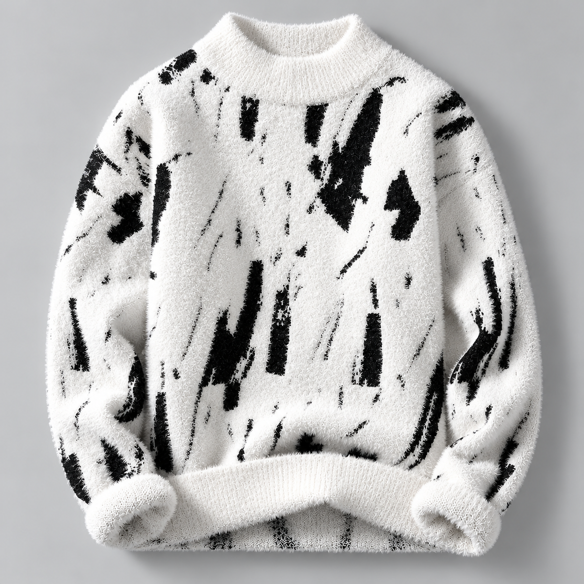 Theo Abstract Knit Sweater