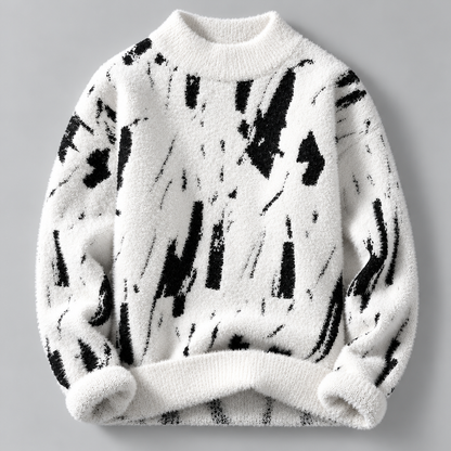 Theo Abstract Knit Sweater