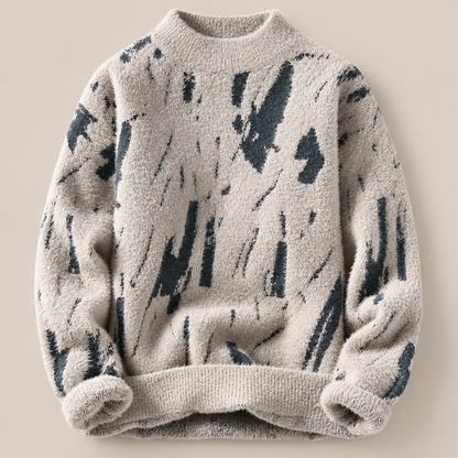 Theo Abstract Knit Sweater