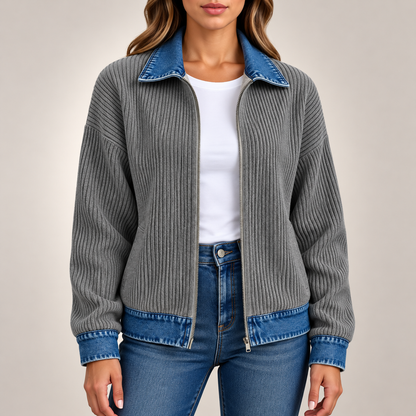 Sienna Ribbed Knit Jacket