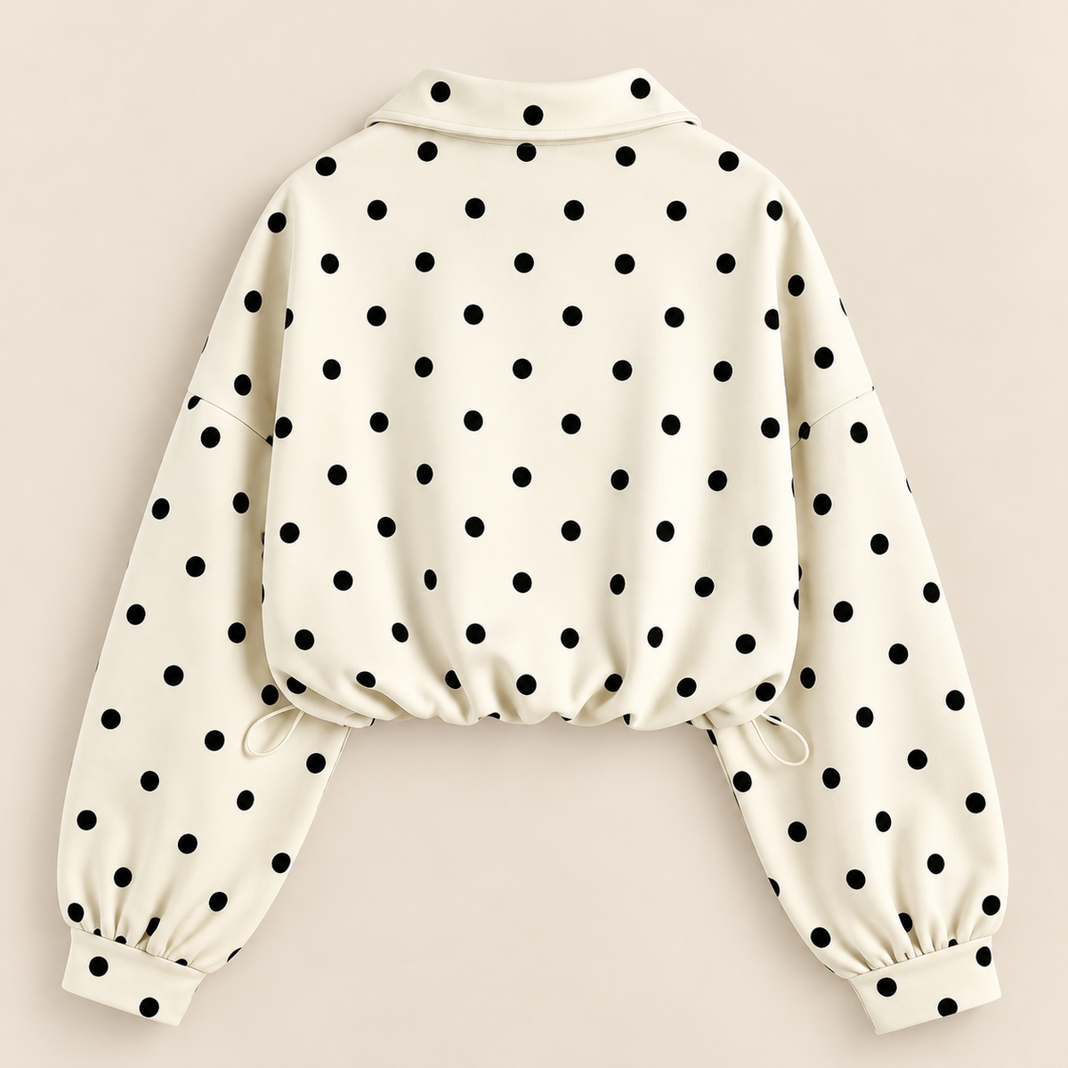 Ruby Polka Dot Pullover