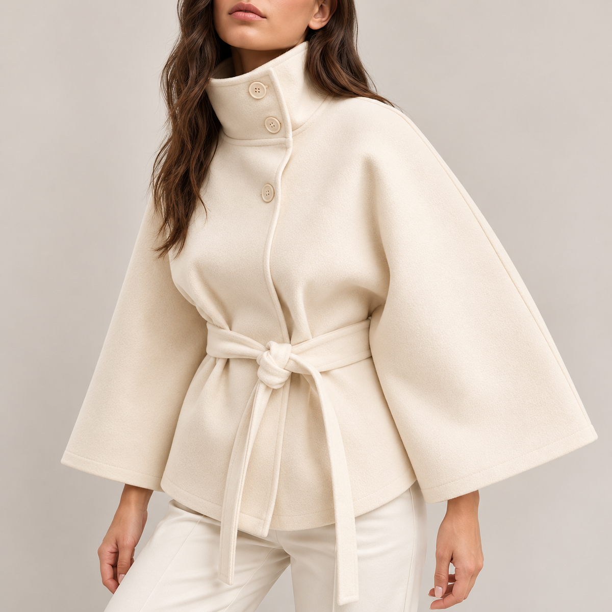 Vivienne Belted Pea Coat