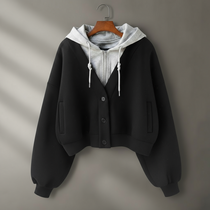 Madison Button Zip Jacket