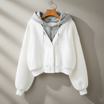 Madison Button Zip Jacket