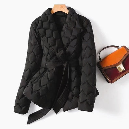 Aurelia Quilted Puffer Coat