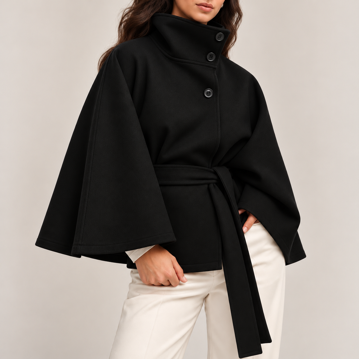 Vivienne Belted Pea Coat