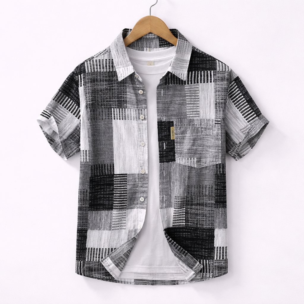 Harrison Patchwork Shirt