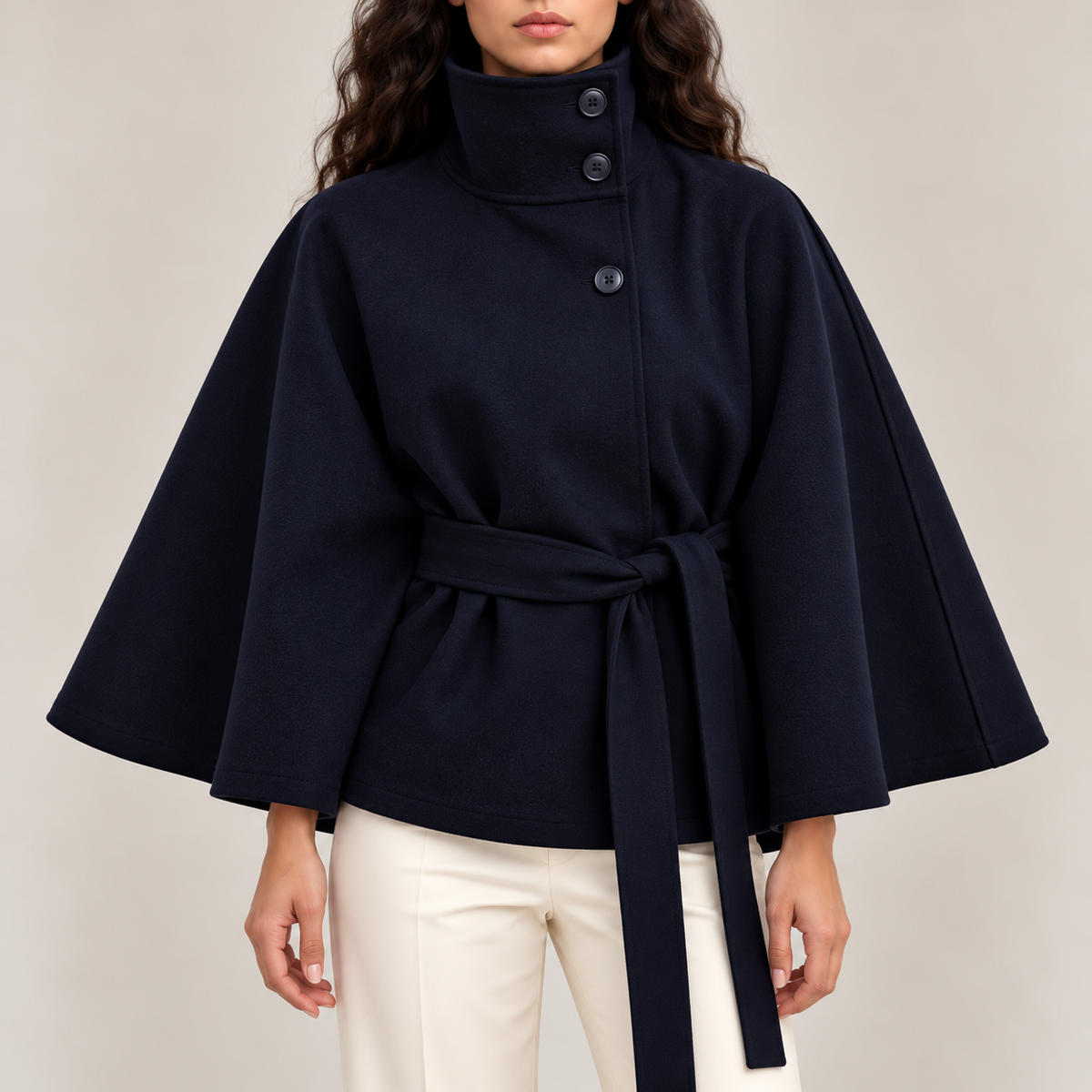 Vivienne Belted Pea Coat