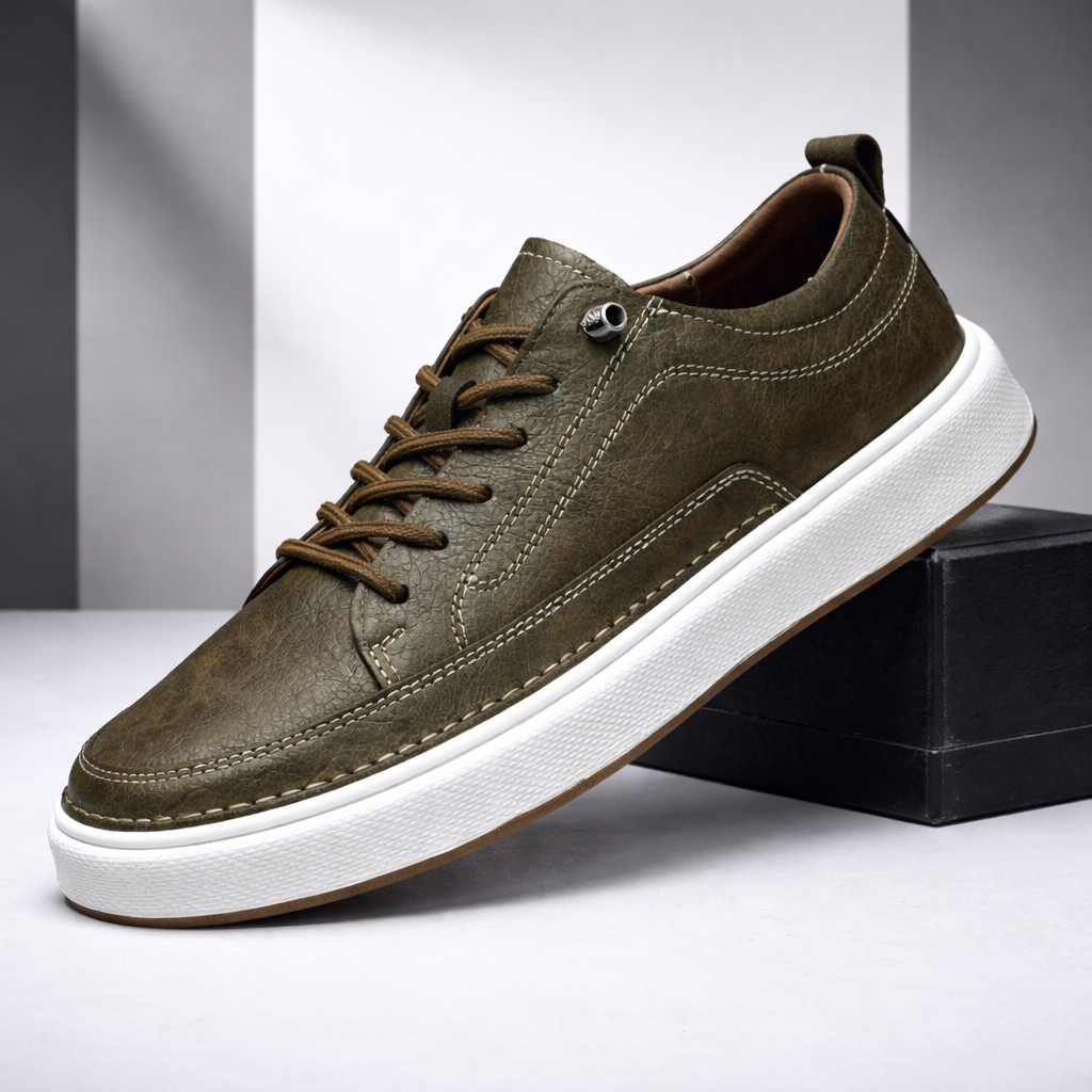 York Miller Leather Sneakers