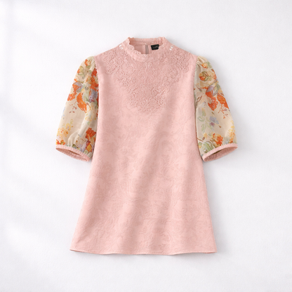 Caroline Floral Sleeve Blouse