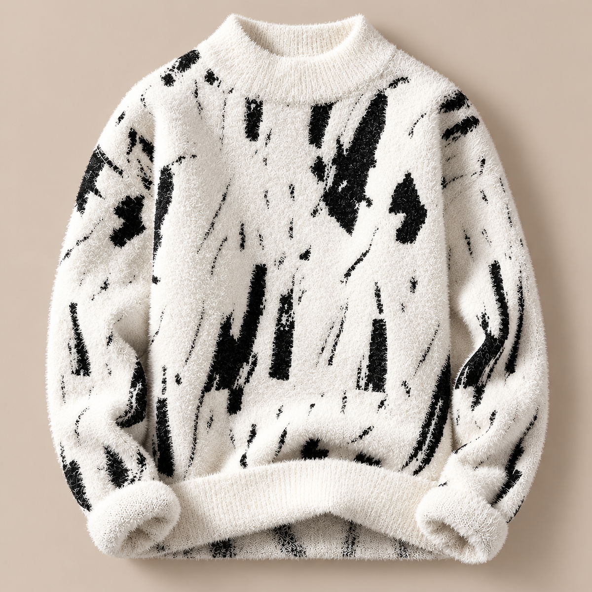 Theo Abstract Knit Sweater