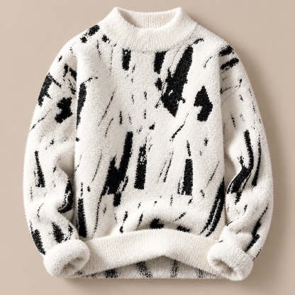 Theo Abstract Knit Sweater