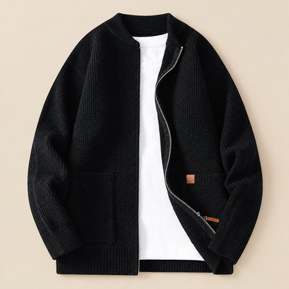 Milo Ribbed Knit Cardigan