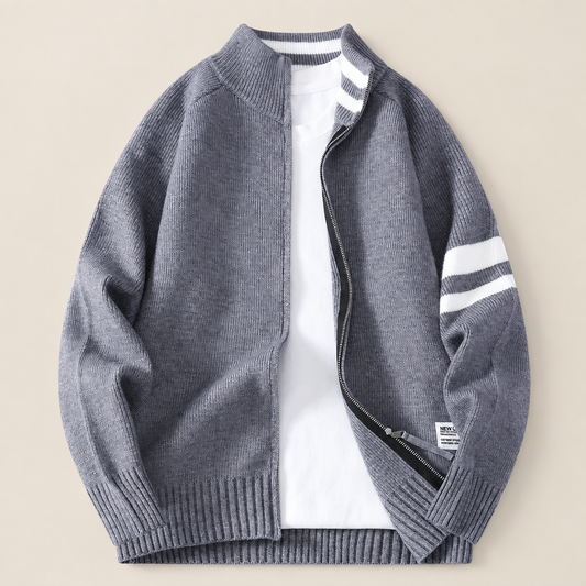 Arlo Striped Knit Cardigan