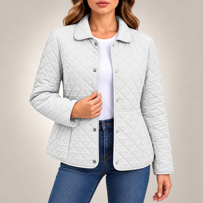 Clara Diamond-Quilted Jacket