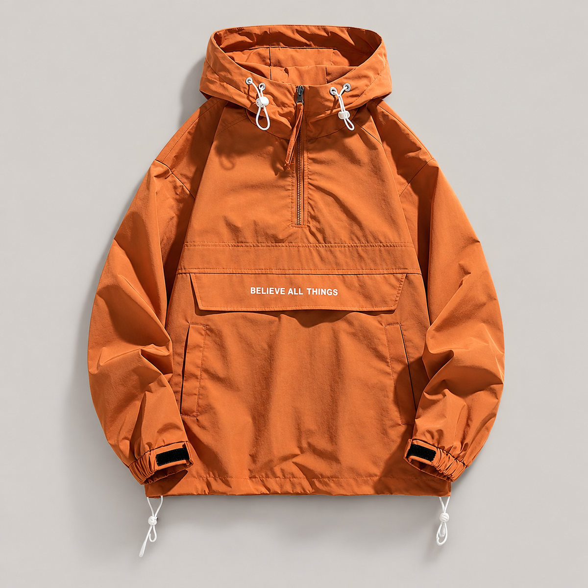Mason Hooded Half-Zip Windbreaker
