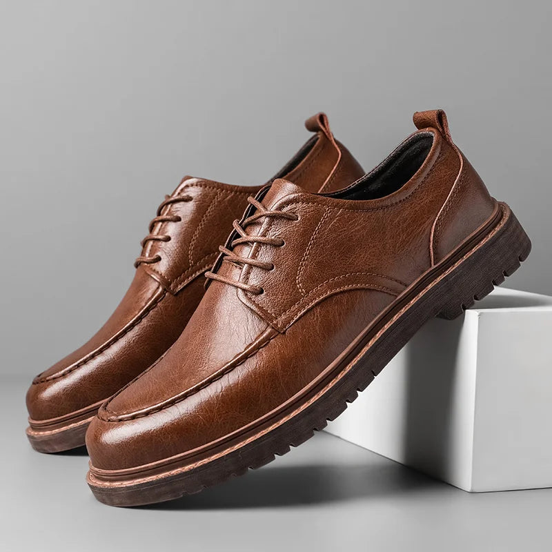 Heritage Leather Moc Shoe