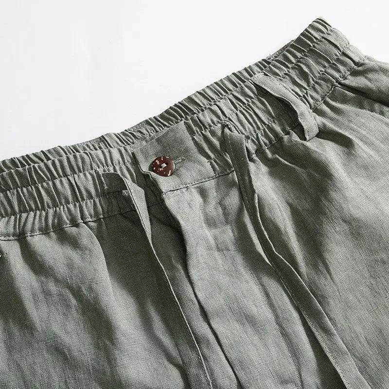 Elias Cotton Linen Pants