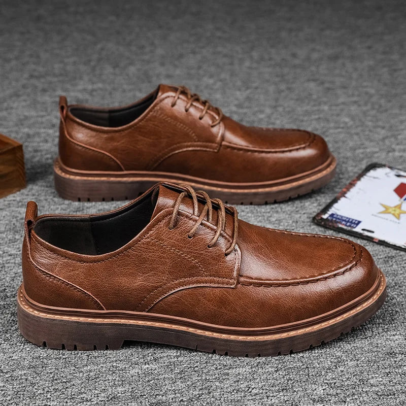 Heritage Leather Moc Shoe