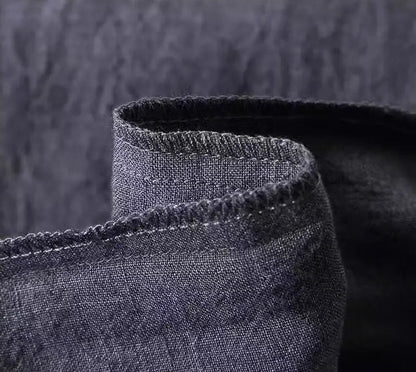 Luca Cotton Linen Henley