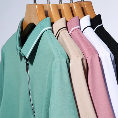 Roman Zip Polo