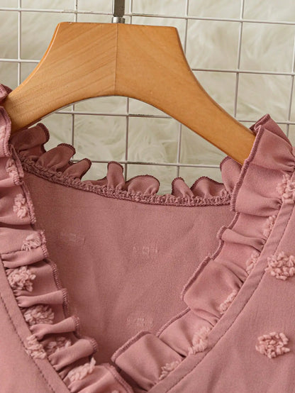 Belle Ruffle Sleeveless Blouse
